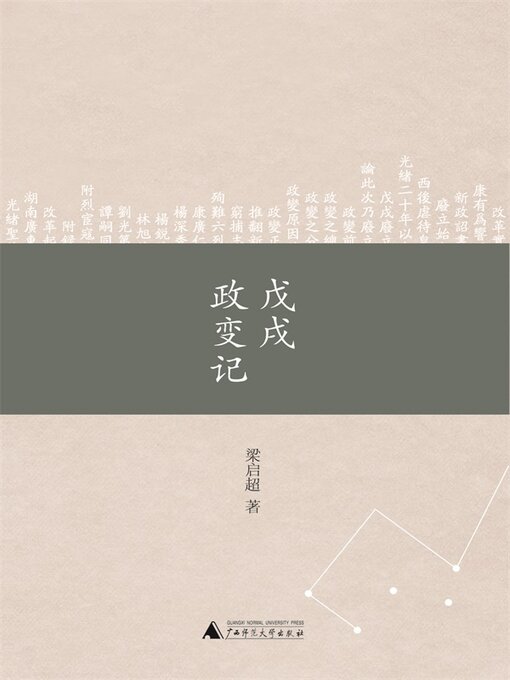 Title details for 戊戌政变记 by 梁启超 - Available